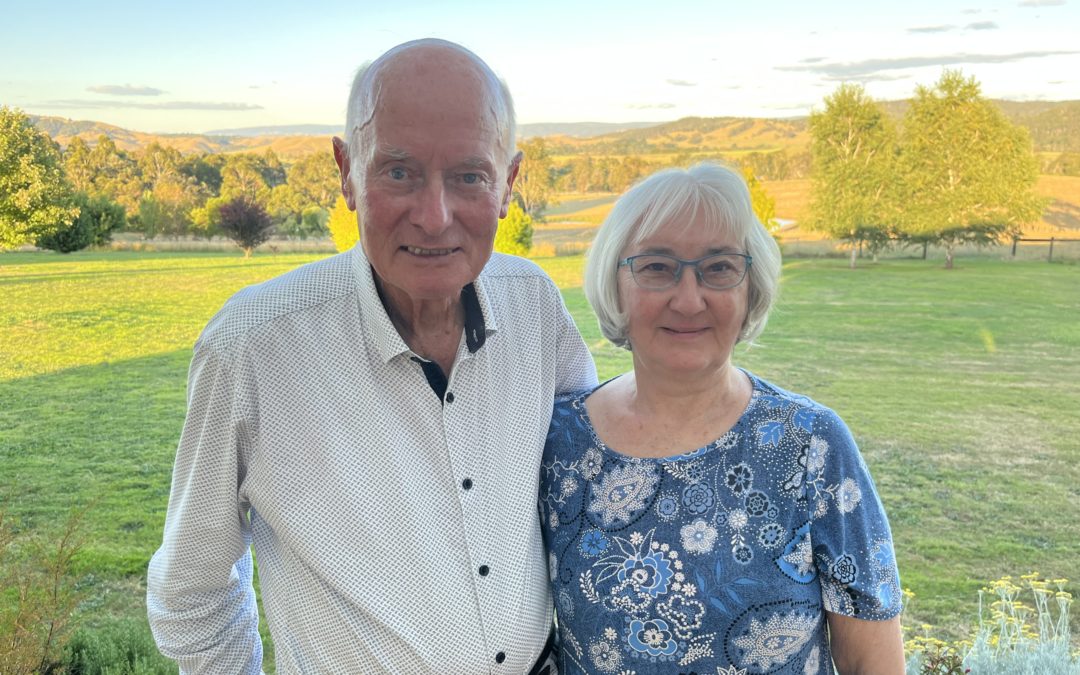 People at Lilydale – Joy and Graham Hawke